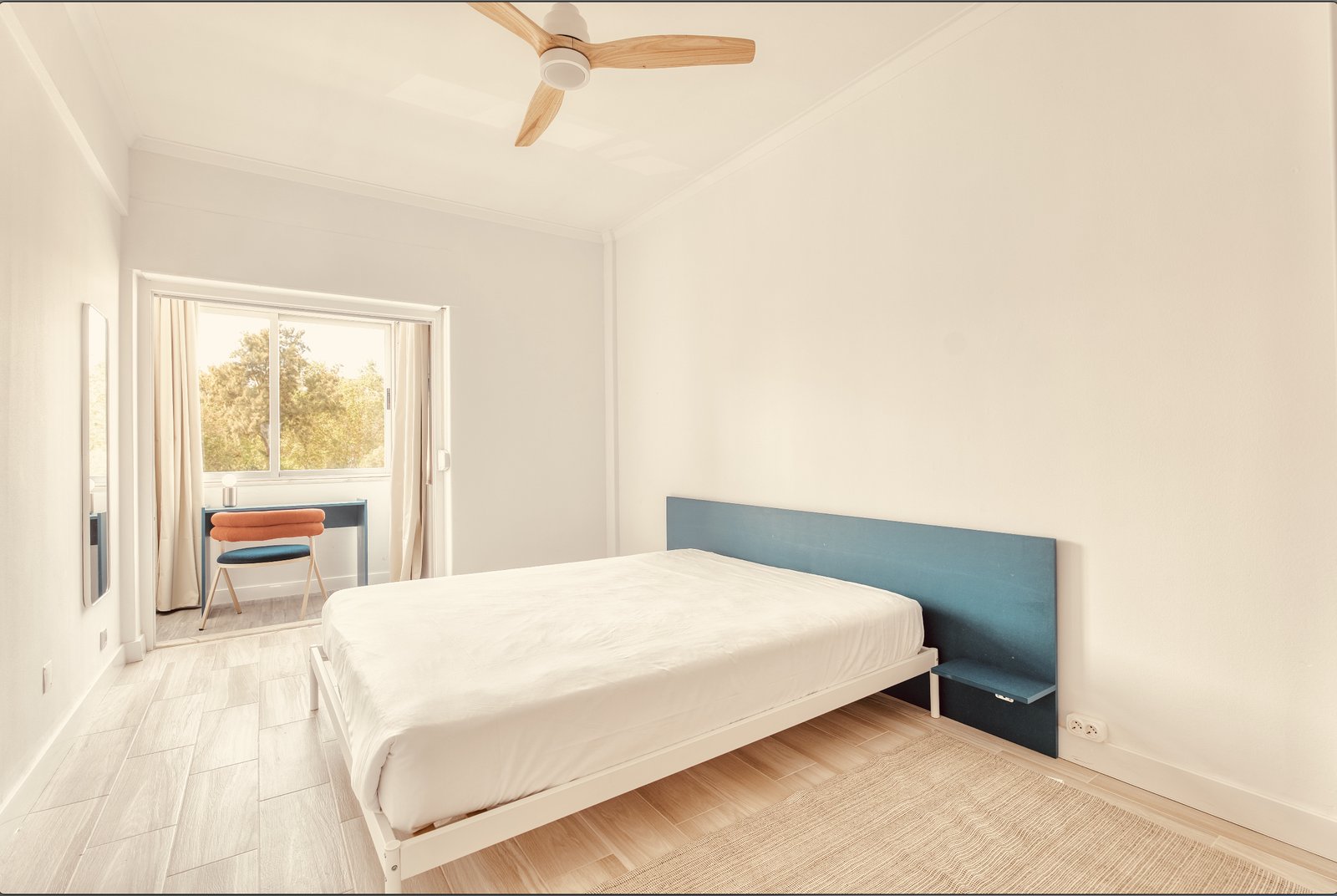Cozy Double Room 3, Fully Furnished — Erasmus Spot D, São Domingos de Benfica