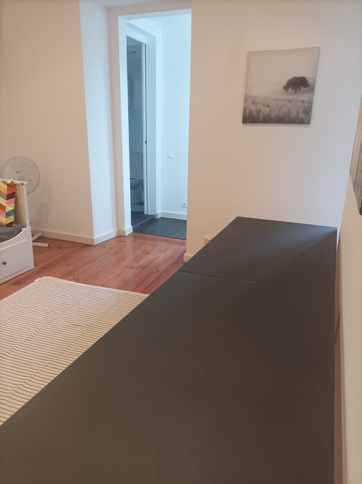 Modern Furnished Room 1 with Desk & Privacy — photo 11
